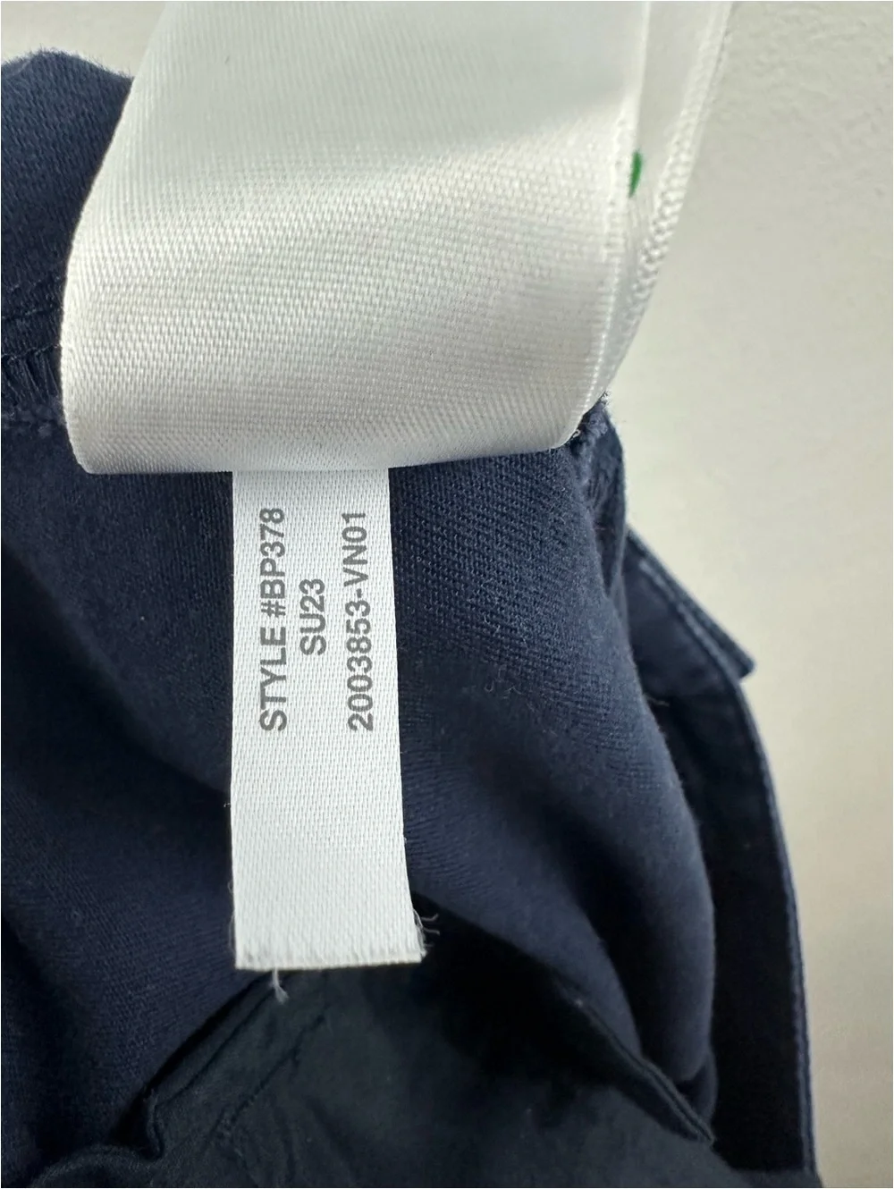J. Crew Navy Patch-Pocket Cotton Blend Chino Shorts Size 16